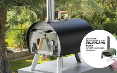 Quizfragen beantworten und einen ZiiPa Pizzaofen Piana gewinnen!